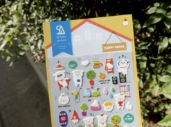 Fluffy House Deco Sticker