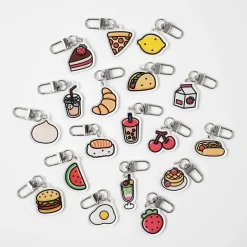 Food Acrylic Key Ring v2