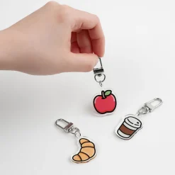 Food Acrylic Key Ring v1