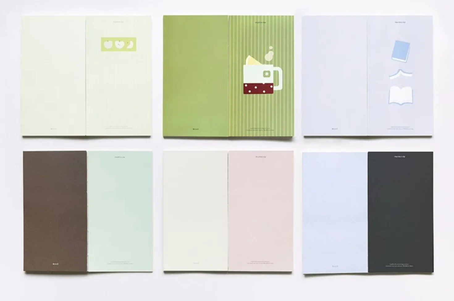 Fountain Friendly Zip Grid Notebook
