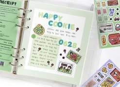 Frame Grid 6 Ring A6 Wide Note Refill