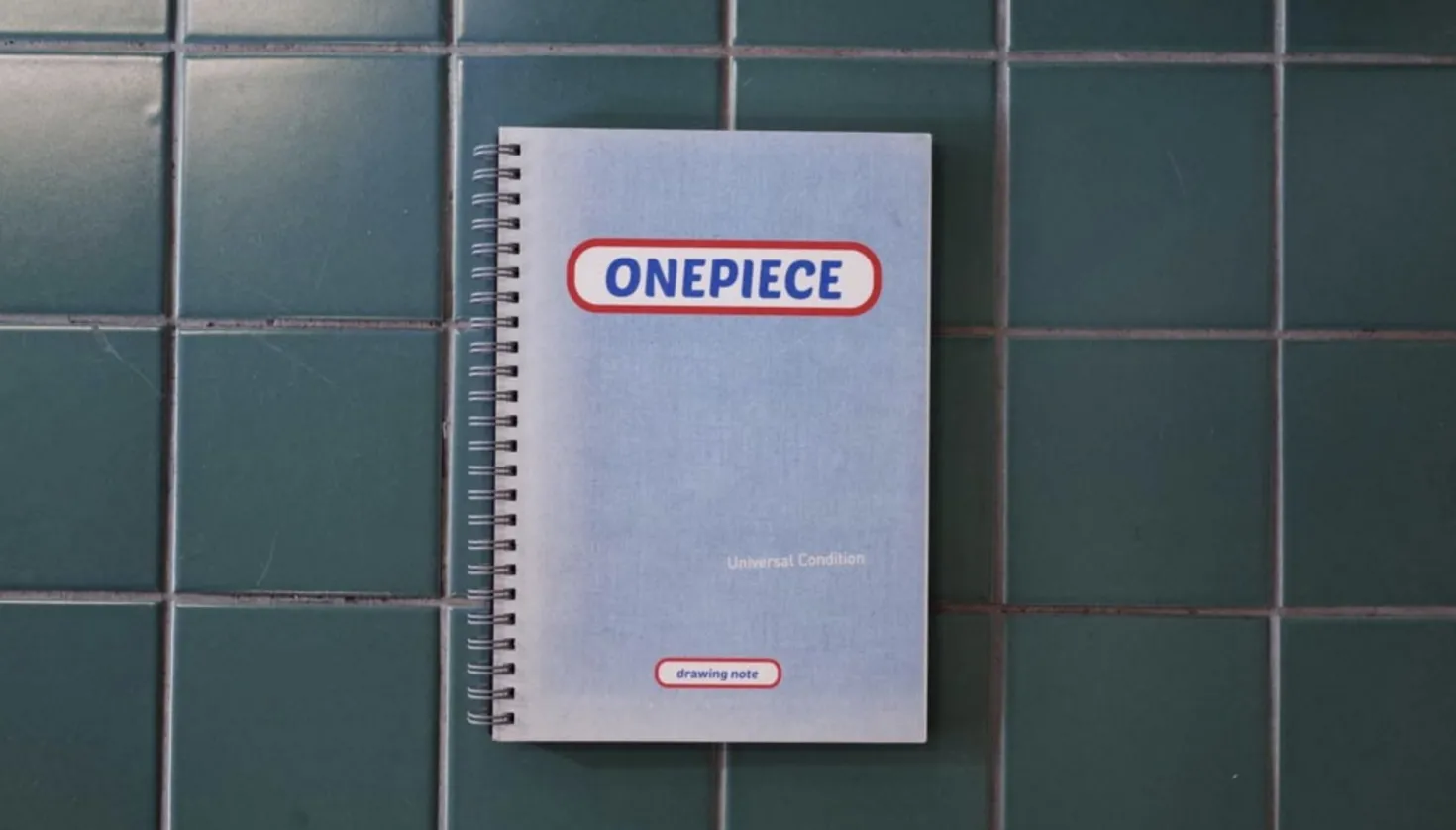 French Blue Drawing Notebook