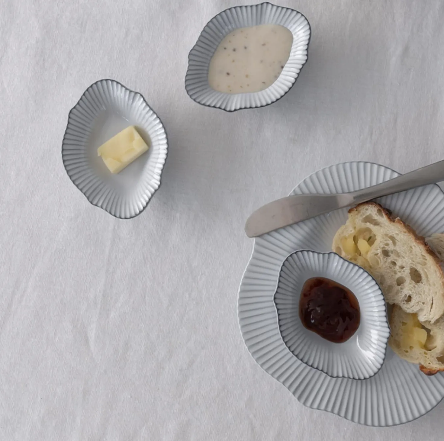 French Mood Blanc Mini Sauce Bowl