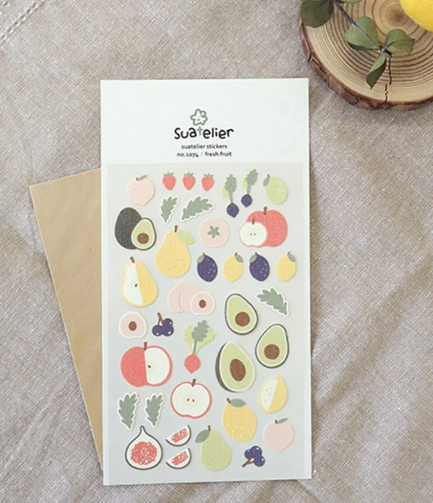 Fresh Fruit Deco Sticker