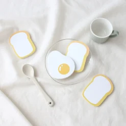 Fried Egg & Toast Sticky Note