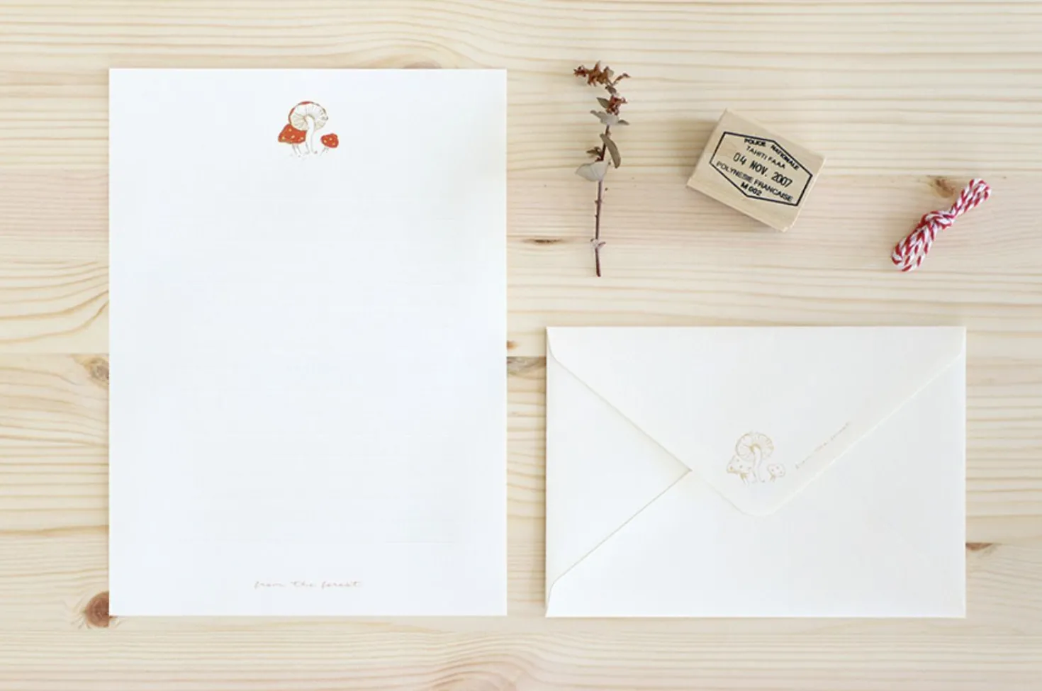 From the Forest Letter Set