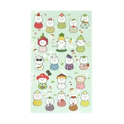 Fruit Cat Deco Sticker