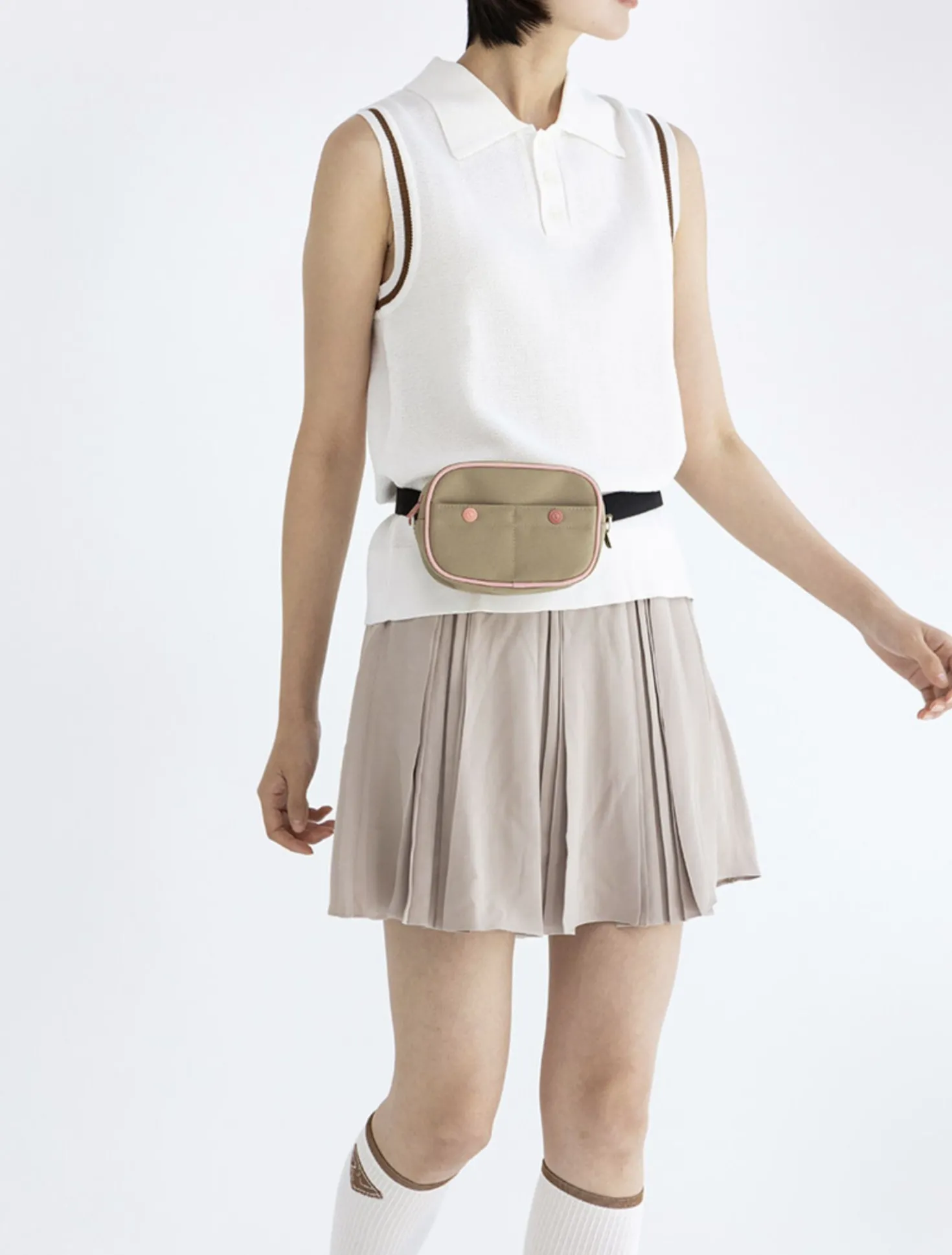 Fun Button Sling Bag
