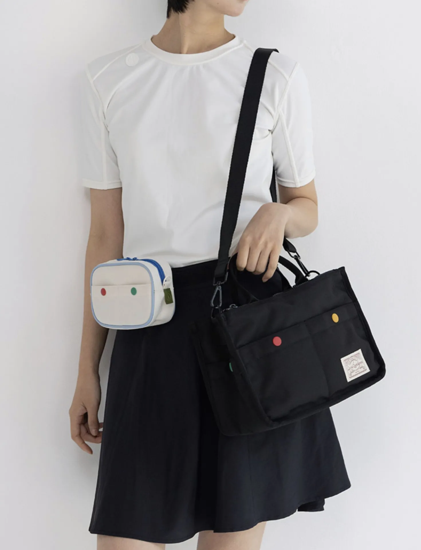 Fun Button Sling Bag