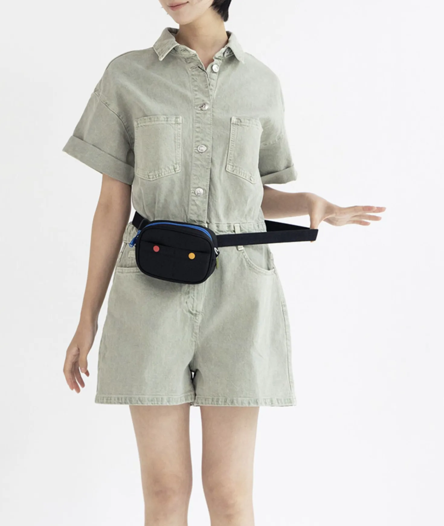 Fun Button Sling Bag