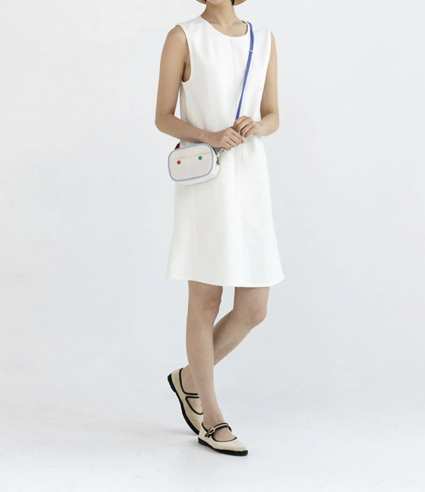 Fun Button Sling Bag