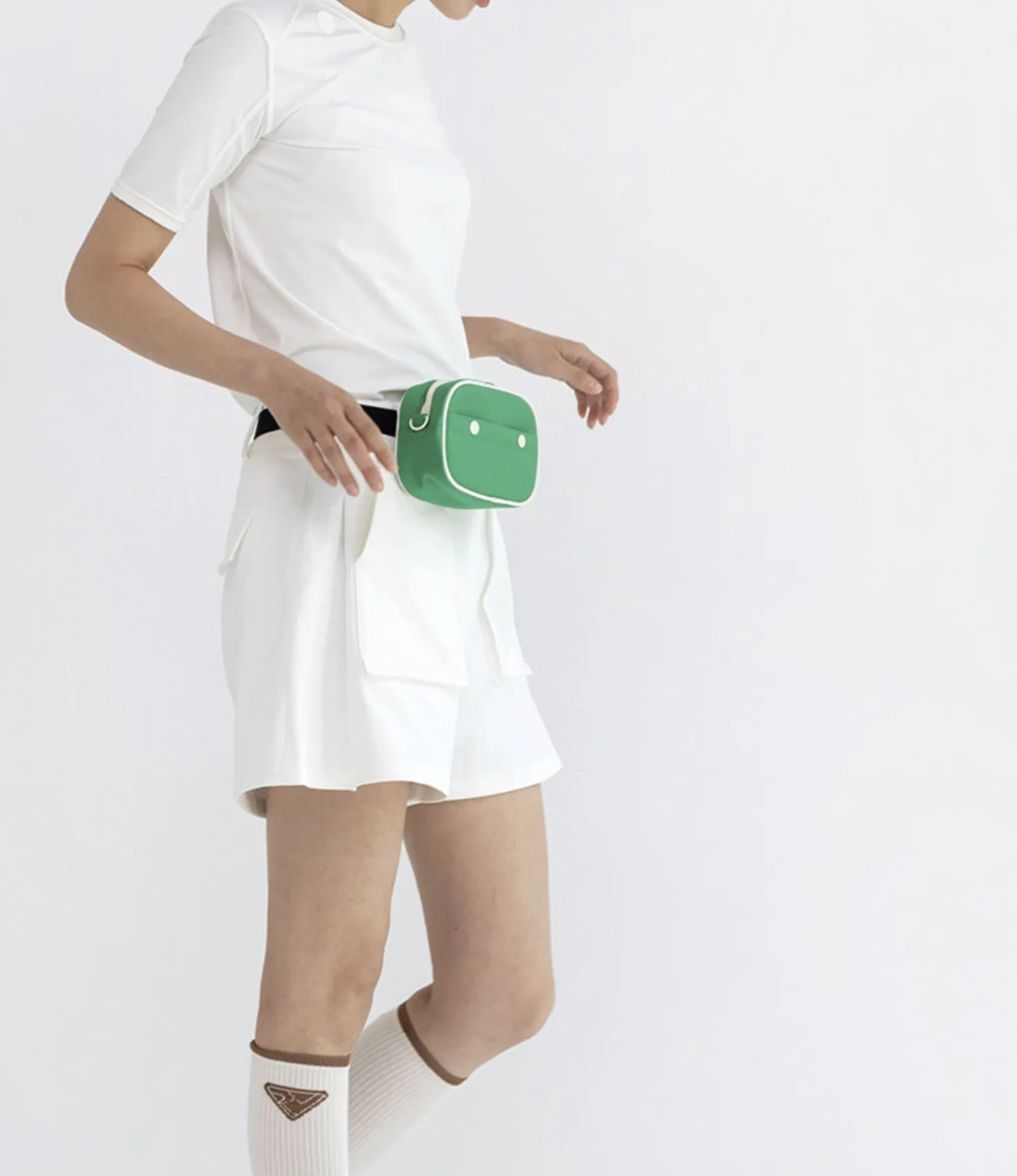 Fun Button Sling Bag