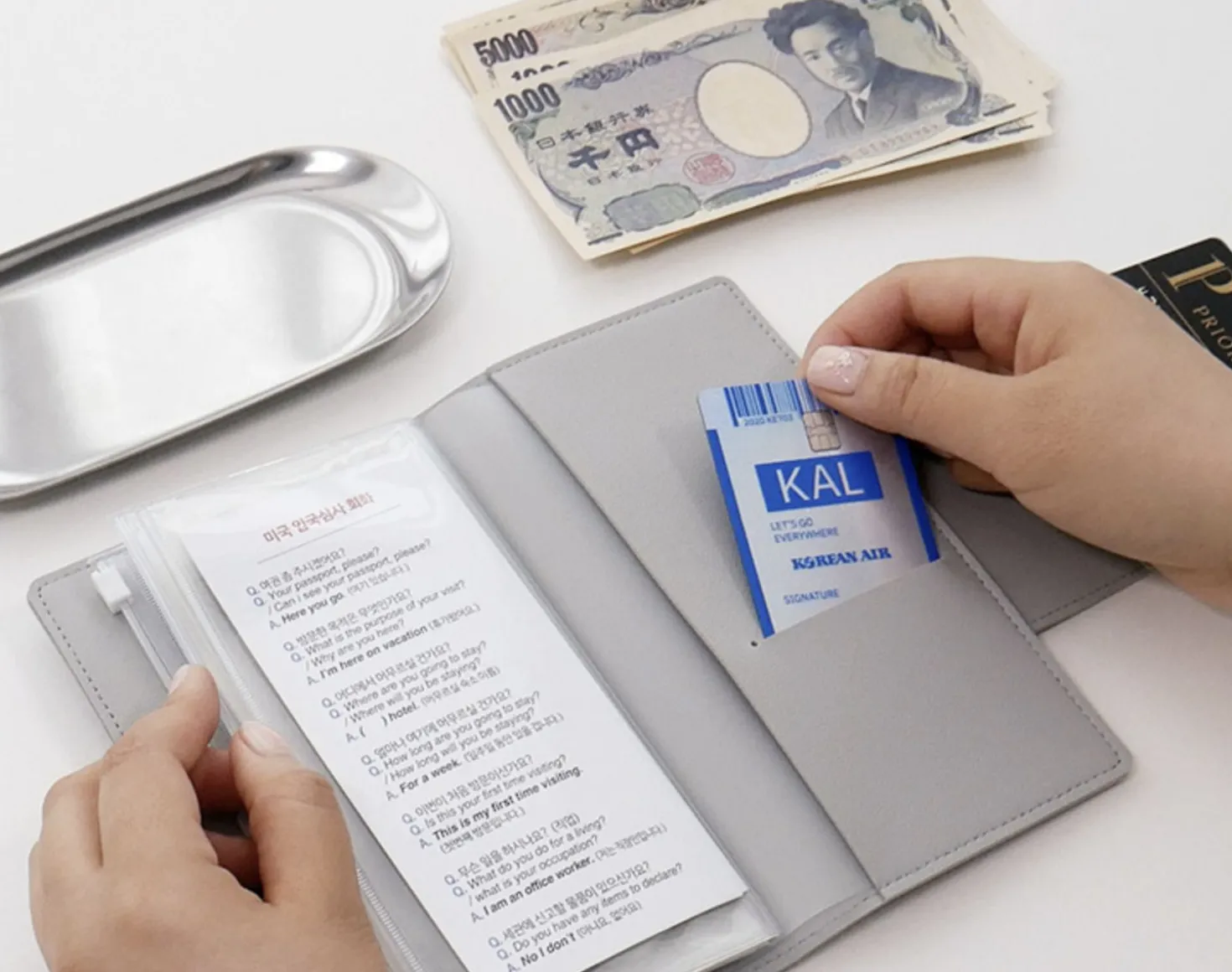 Functional Travel Passport Wallet