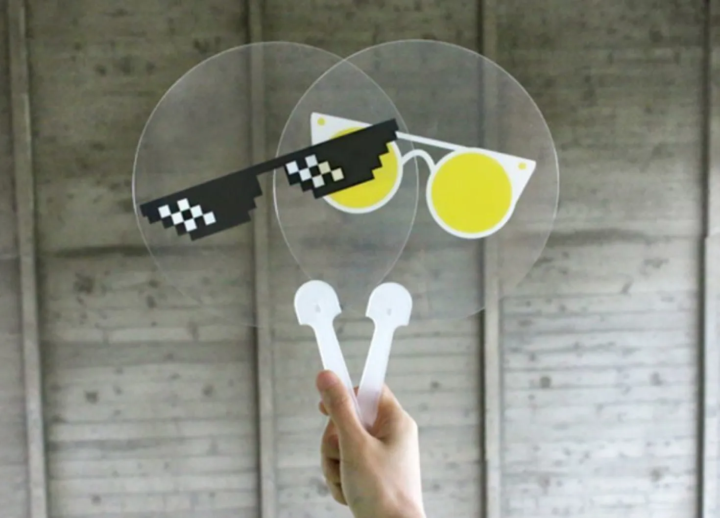 Fun Mask Handy Fan