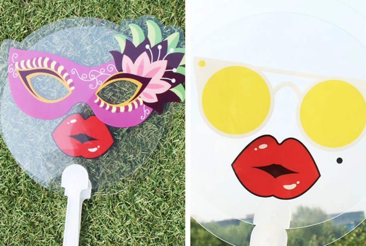 Fun Mask Handy Fan