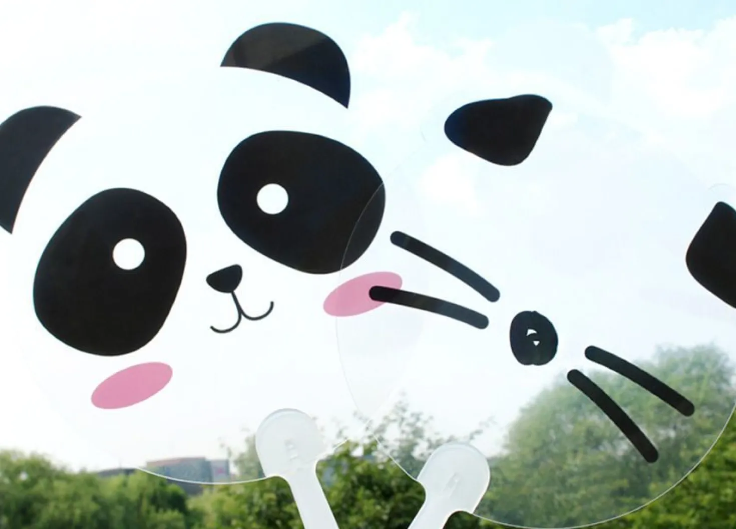 Fun Mask Handy Fan