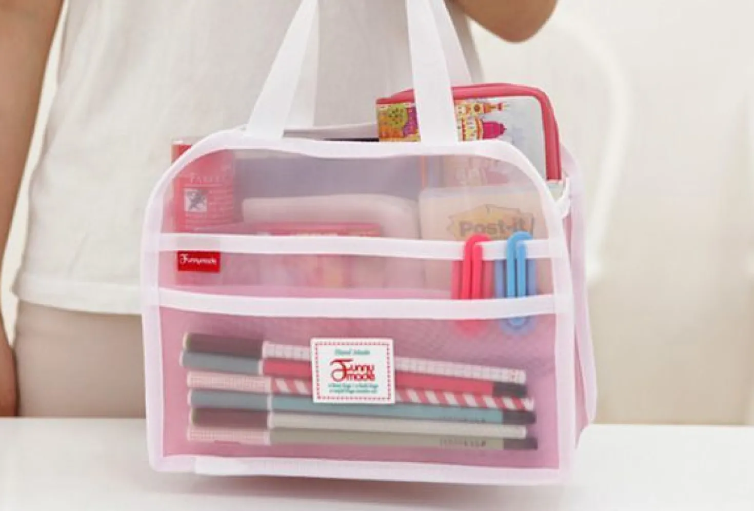 Fun Mesh Purse Organizer