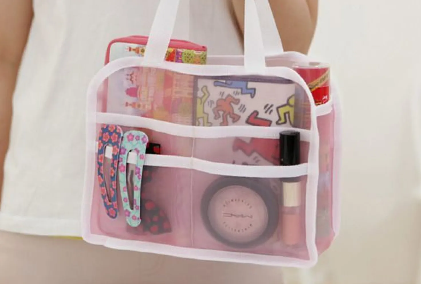 Fun Mesh Purse Organizer