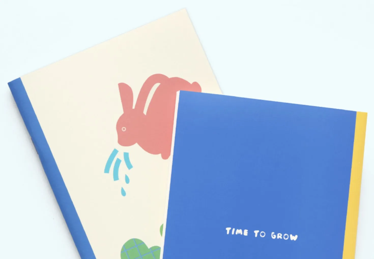 Garden Illustration Plain Notebook