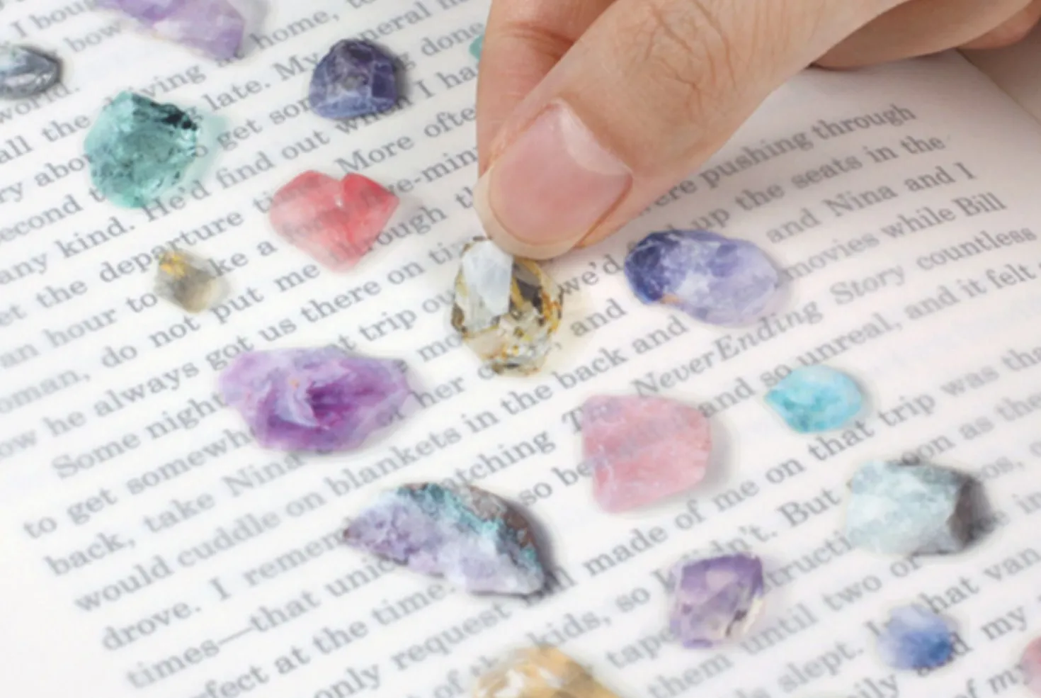 Gemstone Nature Sticker