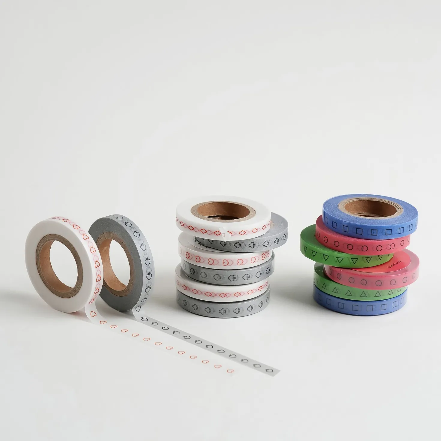 Geometric Shapes Slim Masking Tape