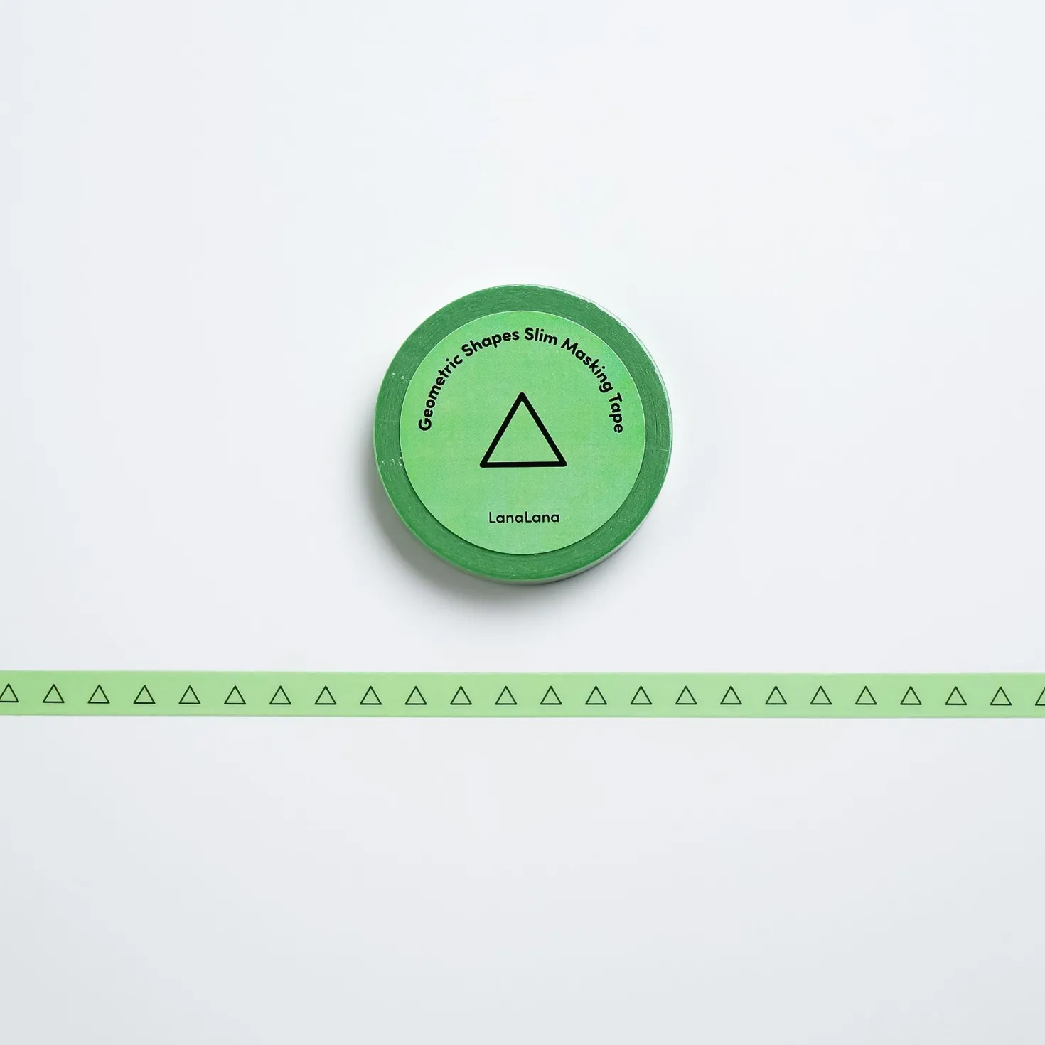 Geometric Shapes Slim Masking Tape