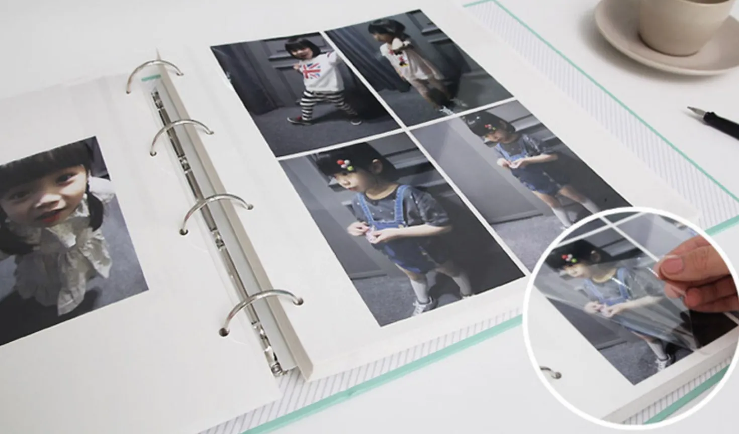 Giant Plain 4 Ring Binder Photo Album