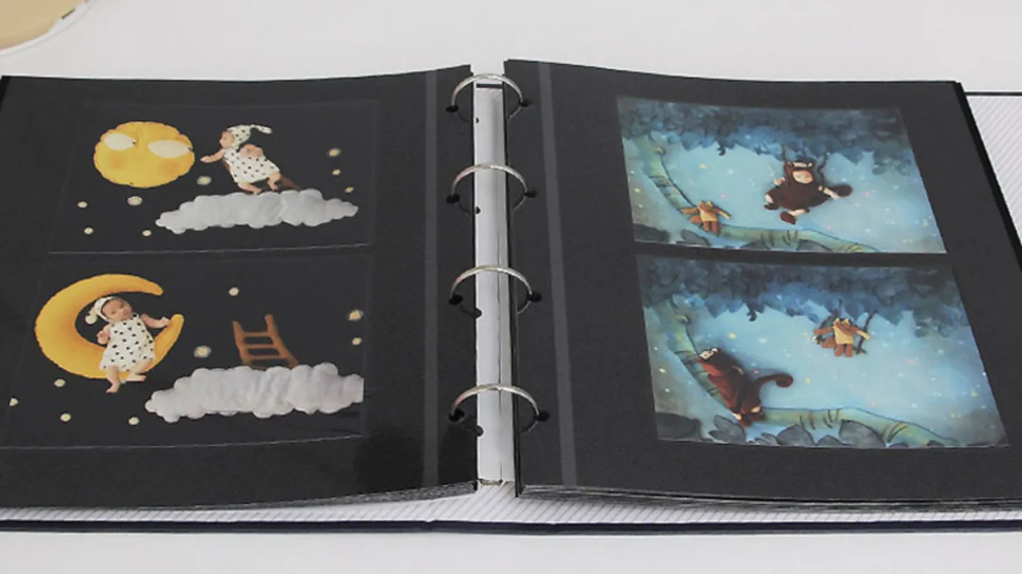 Giant Plain 4 Ring Binder Photo Album