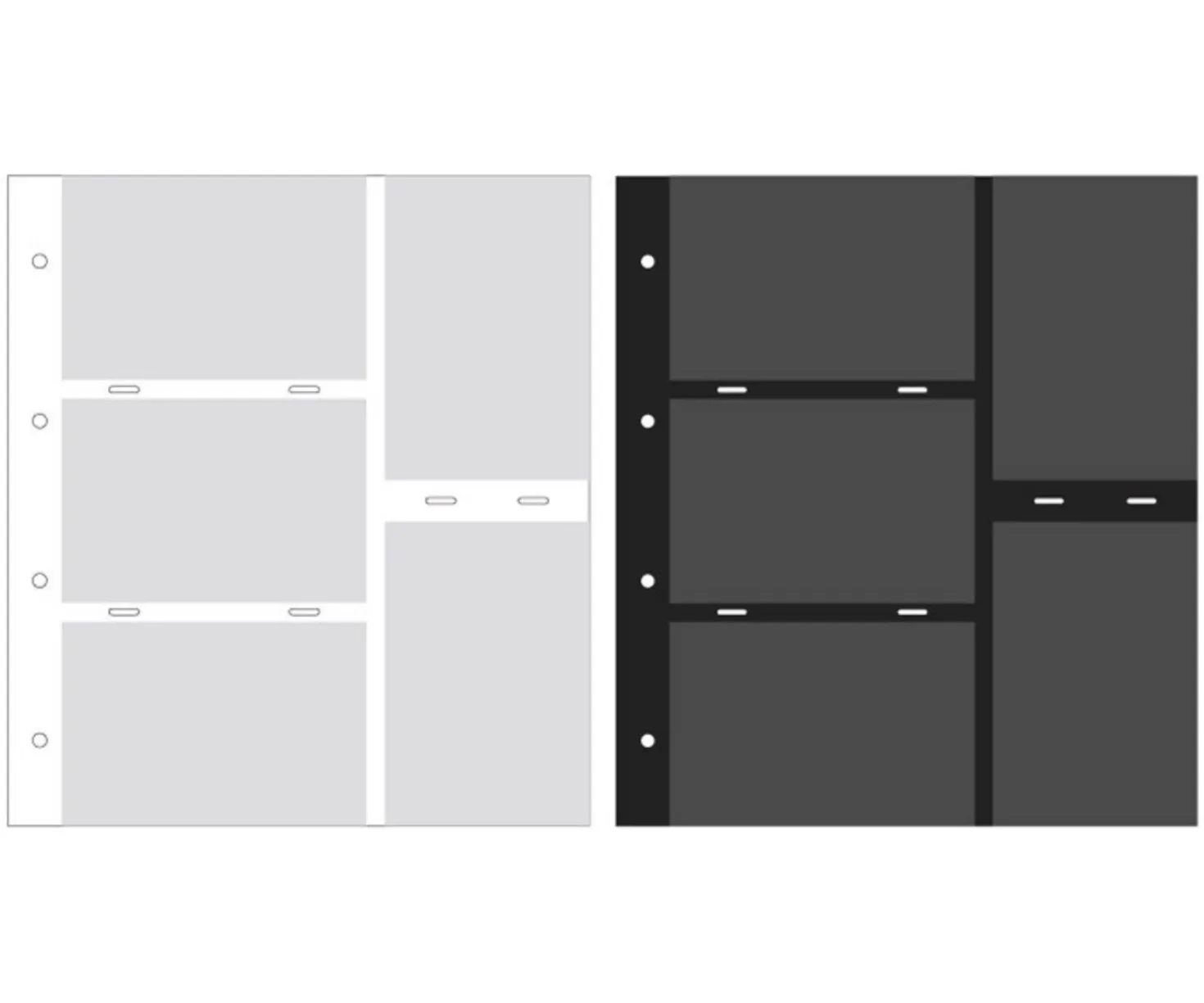 Giant Plain 4 Ring Binder Photo Album