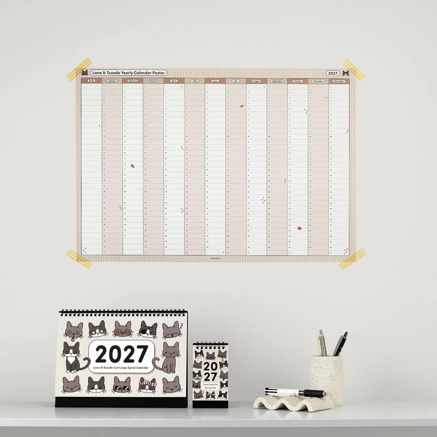 Gingham Masking Tape