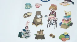 Girl's Tea Time Sticker