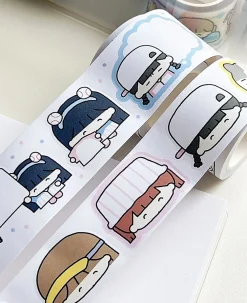 Girl Themed Kiss Cut Sticker Tape v2