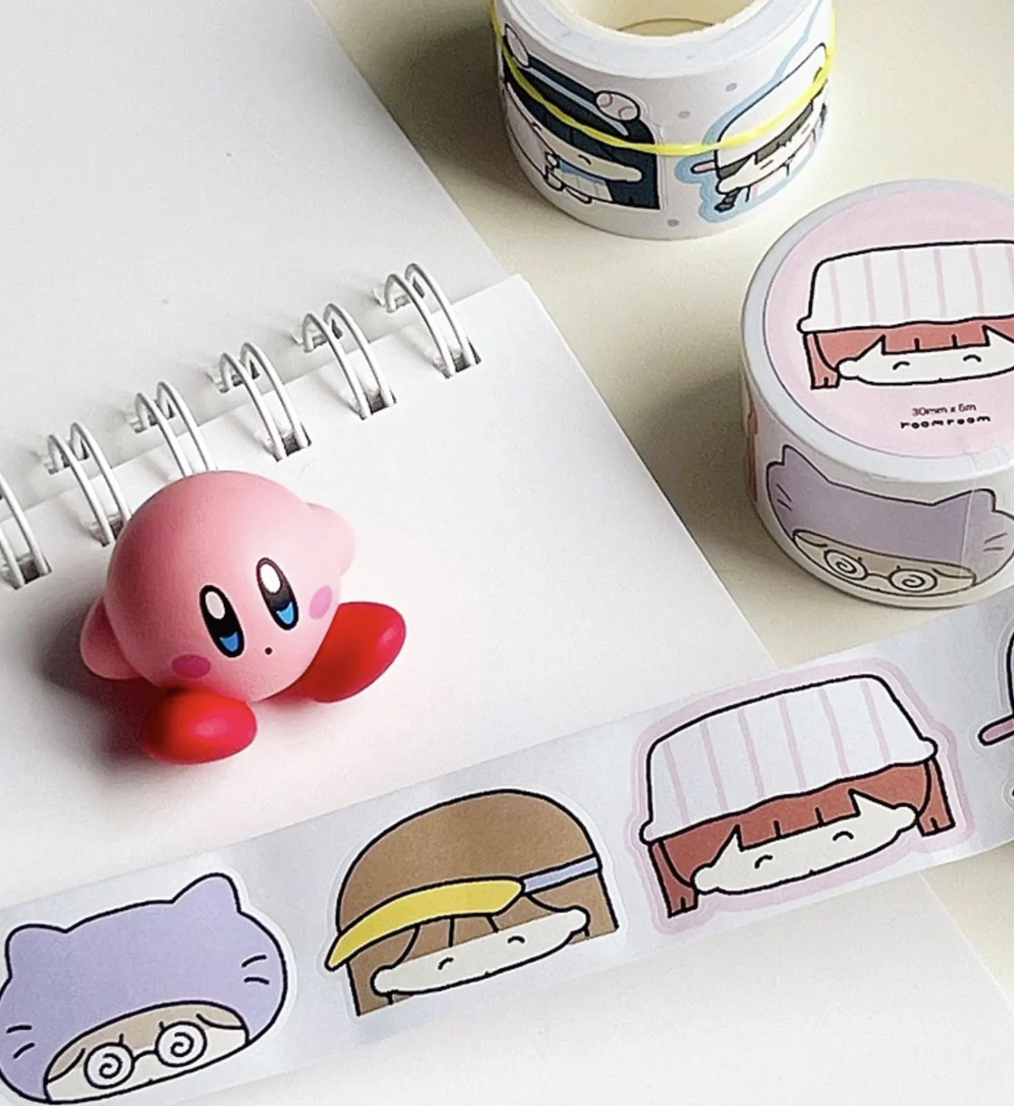 Girl Themed Kiss Cut Sticker Tape v2
