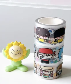 Girl Themed Kiss Cut Sticker Tape v2