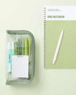 Glitter Fulfill Zipper Pen Pouch