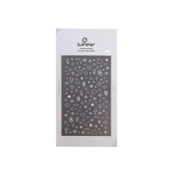 Glitter Nail Deco Sticker