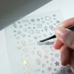 Glitter Nail Deco Sticker