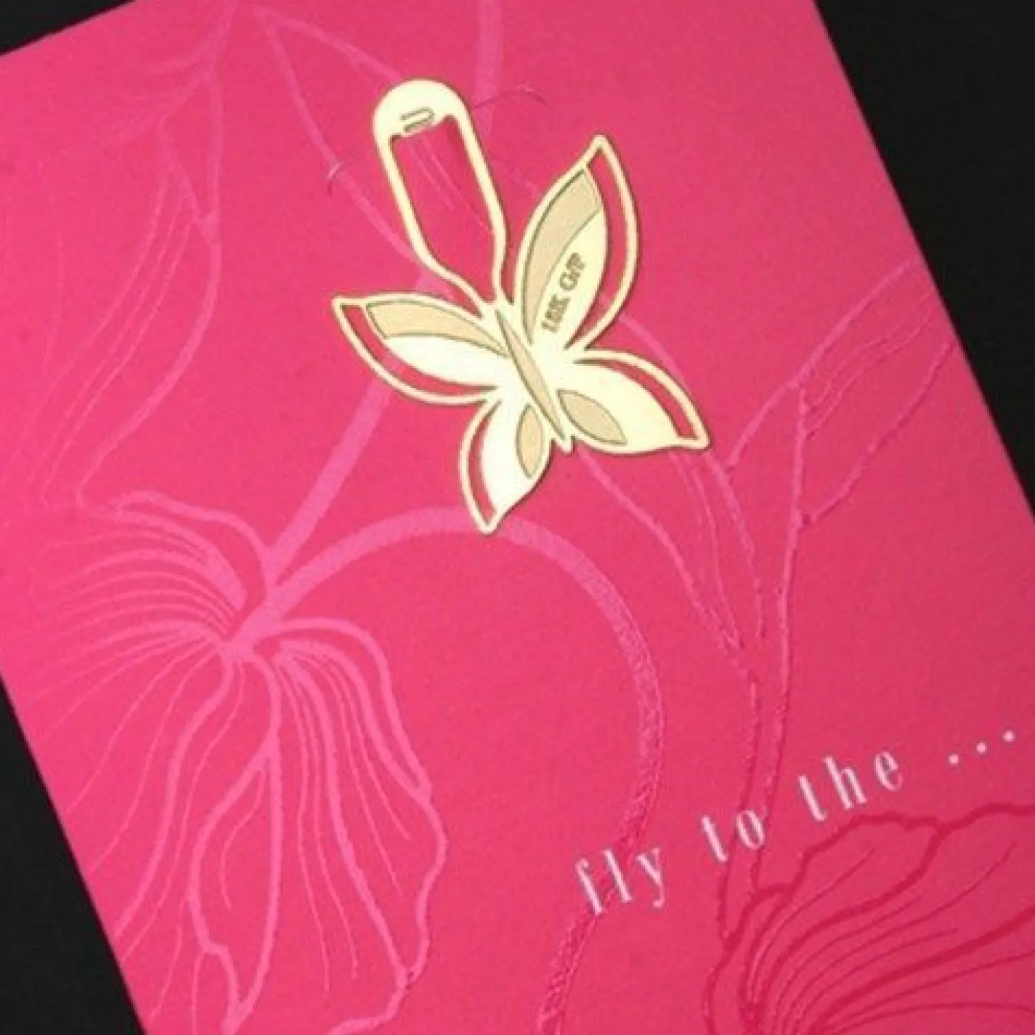 Gold Bookmark & Card