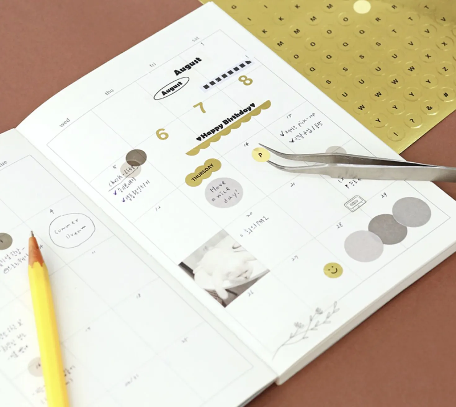 Gold Deco Sticker