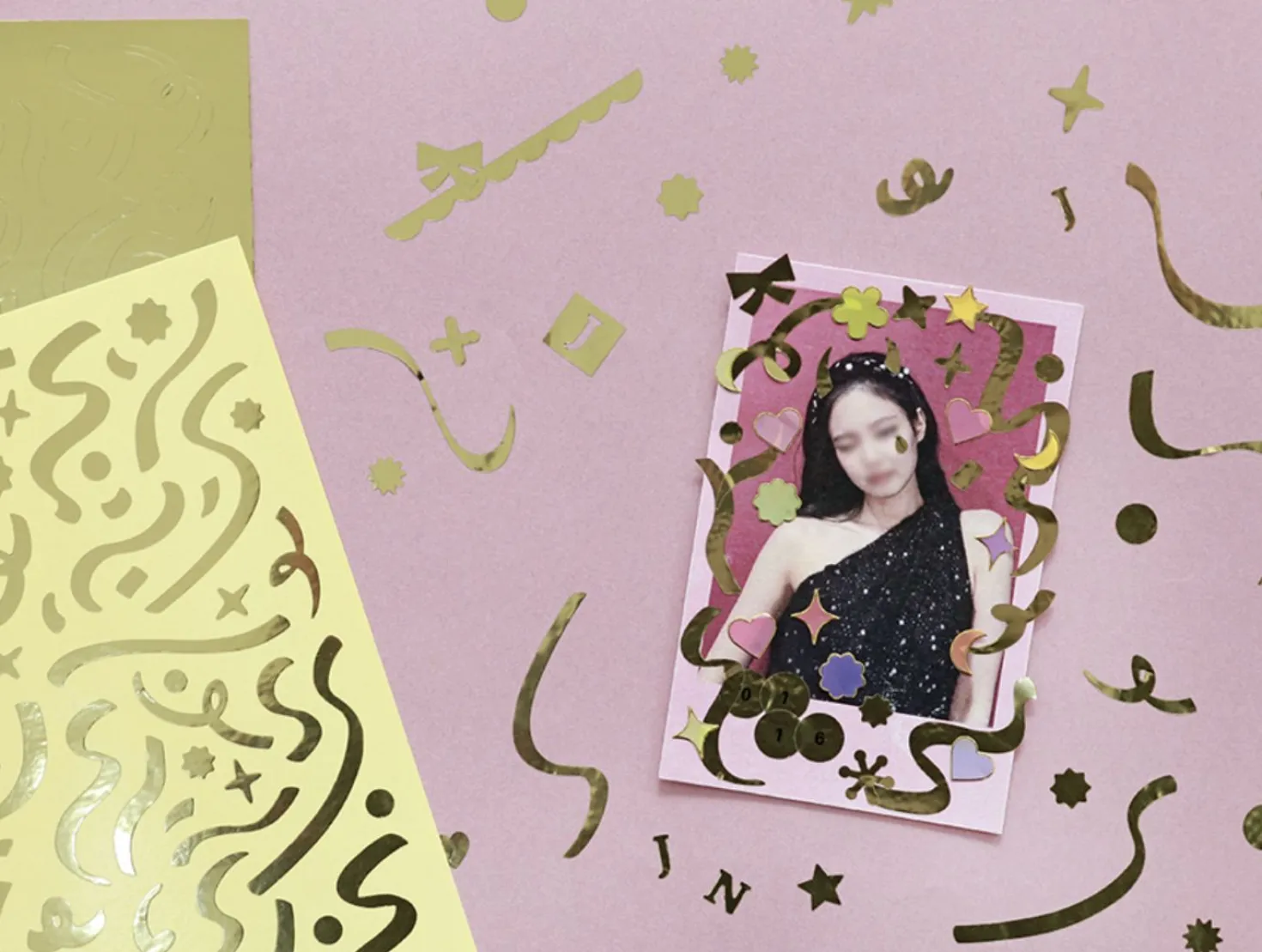 Gold Deco Sticker