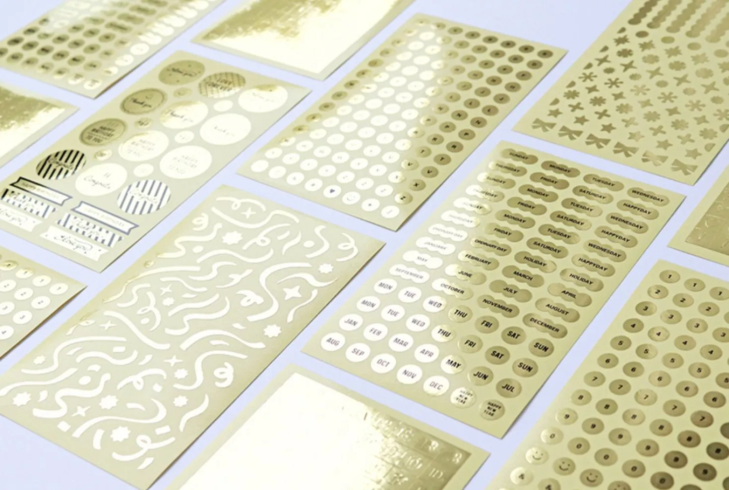 Gold Deco Sticker