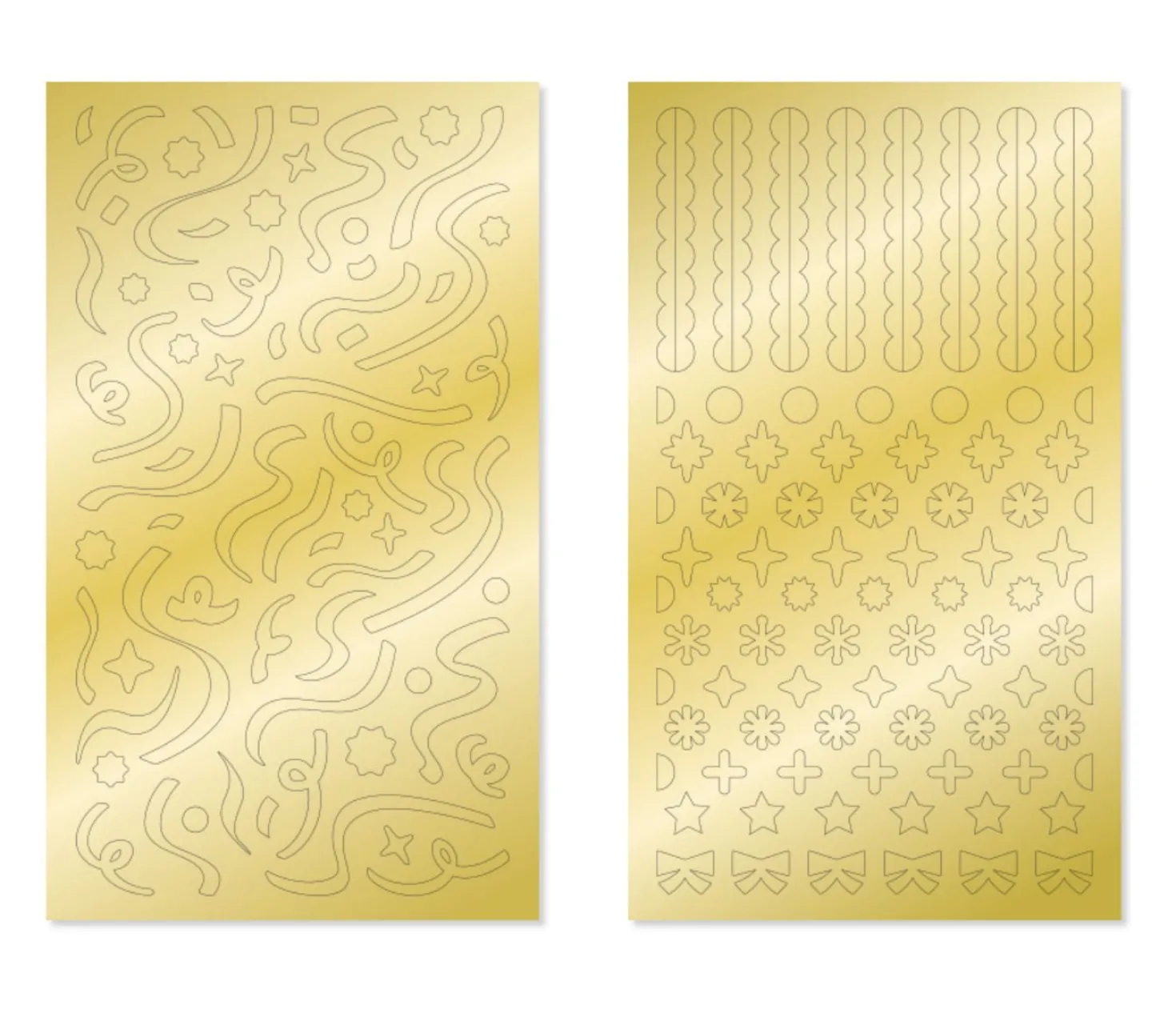 Gold Deco Sticker