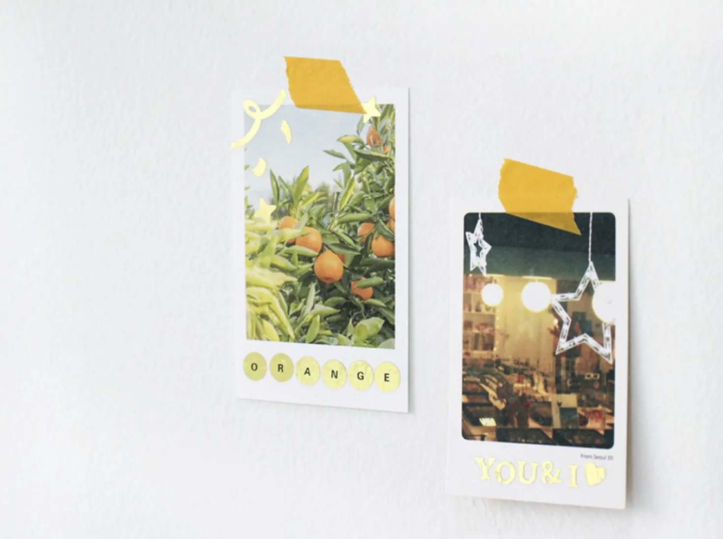 Gold Deco Sticker