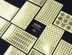 Gold Deco Sticker