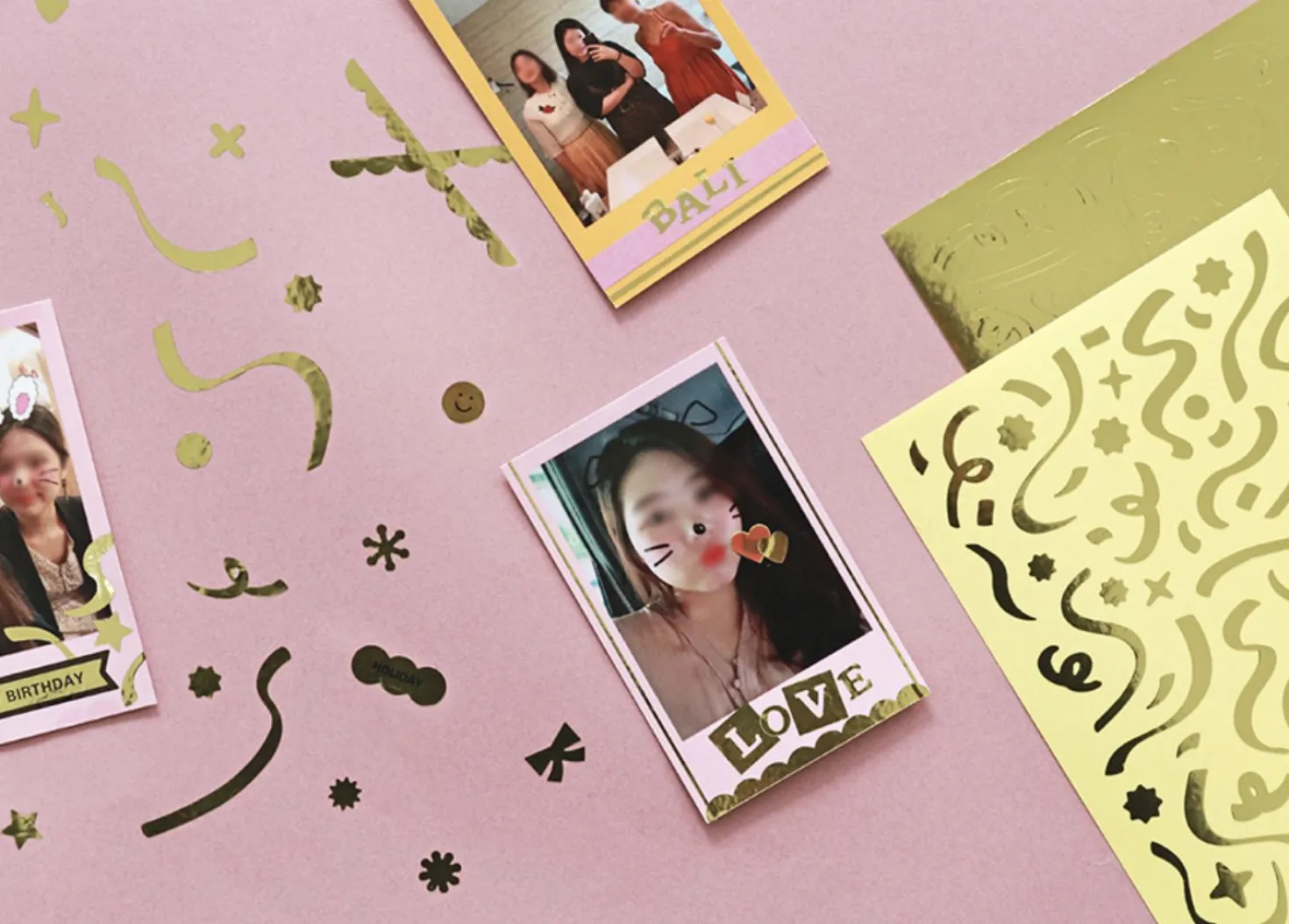 Gold Deco Sticker