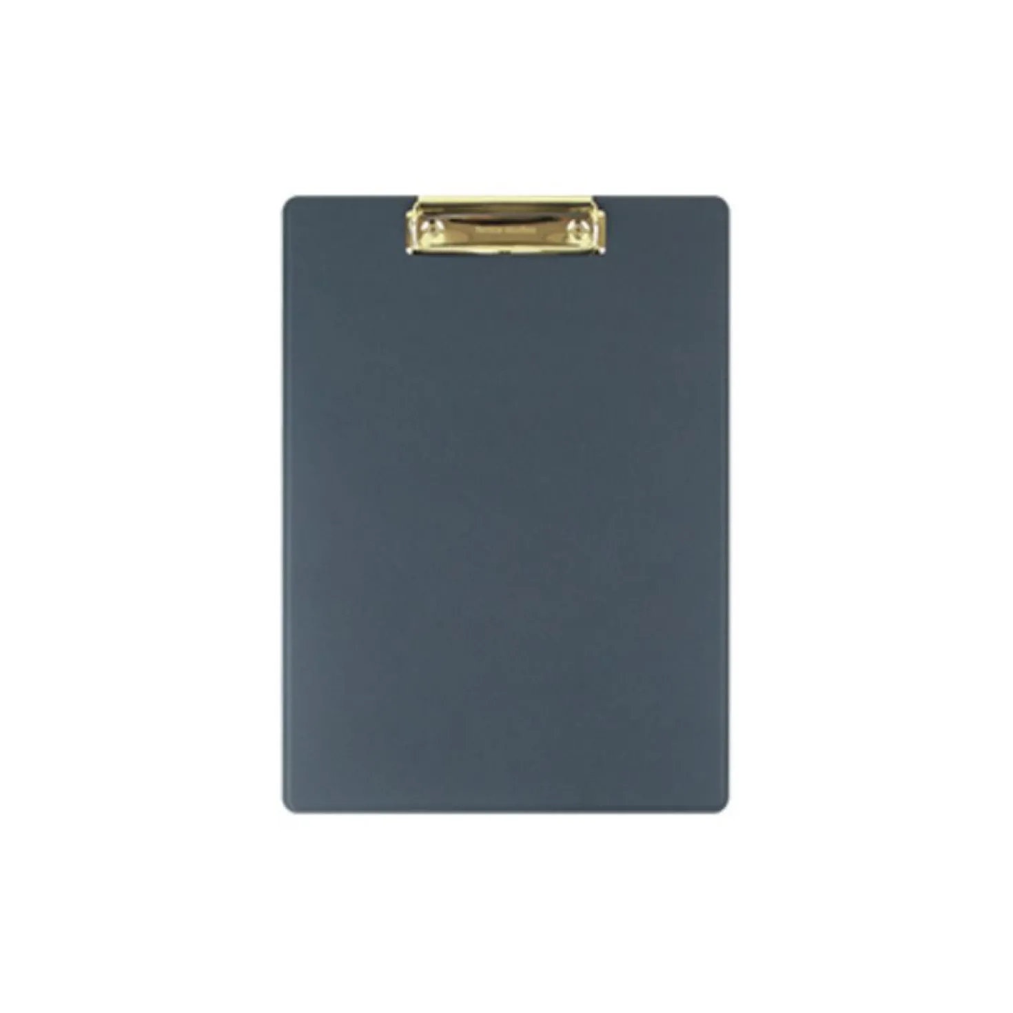 Gold Metal Vegan Leather Clipboard