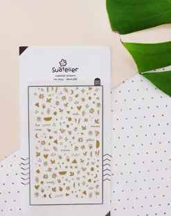 Gold Nail Deco Sticker
