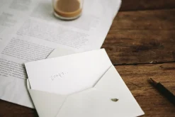 Gold Point Message Card