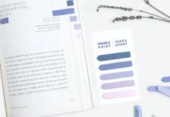 Gradient Double Point Index Sticky Note