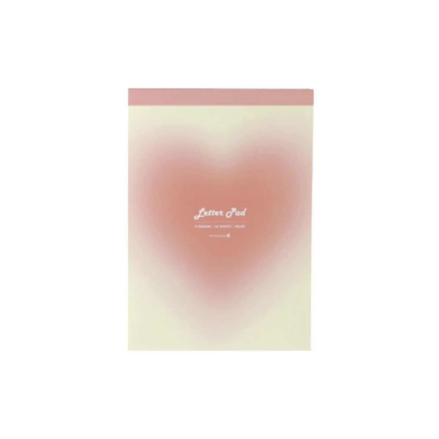 Gradient Letter Notepad